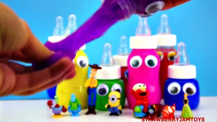 Descargar video: Slime Goo Elsa Frozen Minecraft Spongebob Cartoon Surprise Eggs Toys StrawberryJamToys