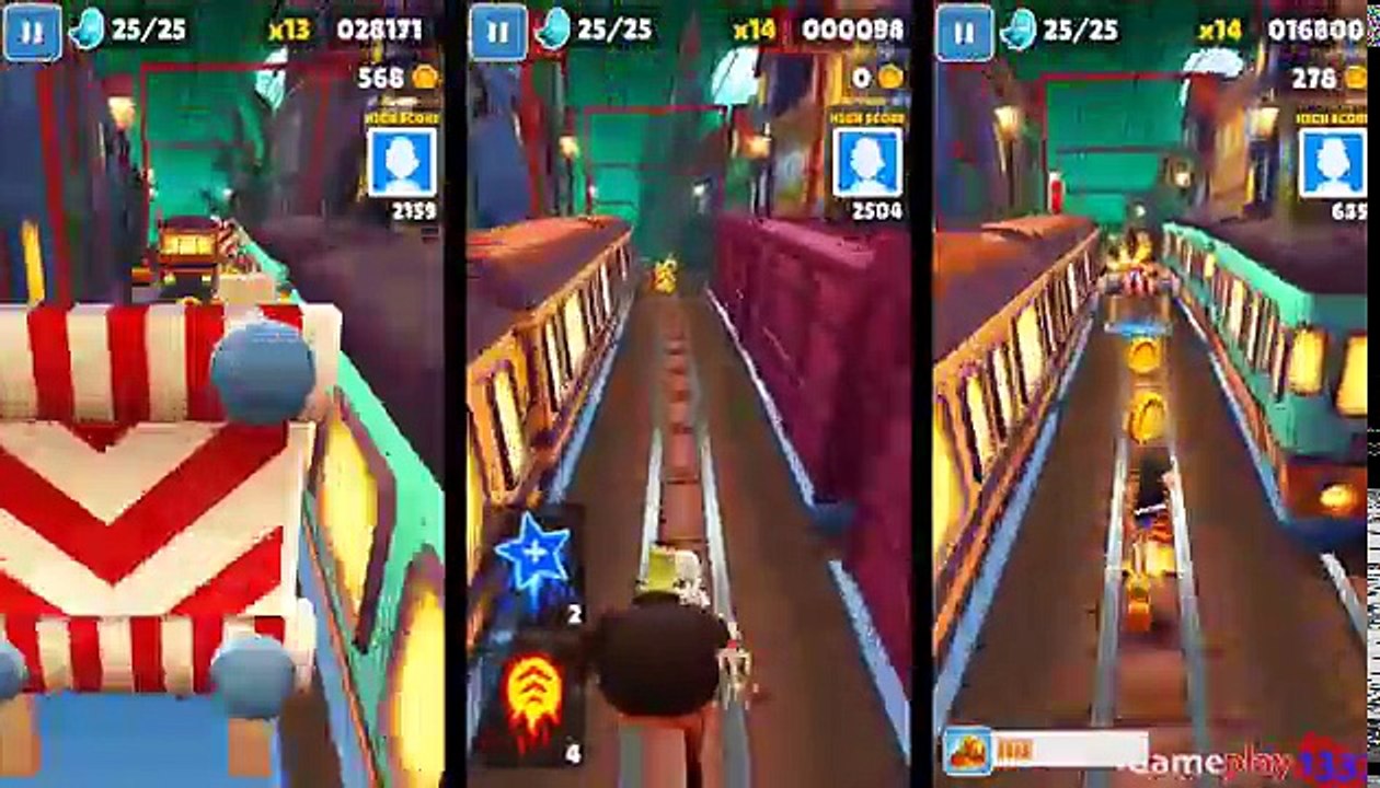 Subway Surfers - NINJA vs YANG vs FLAME OUTFIT - Charers Review