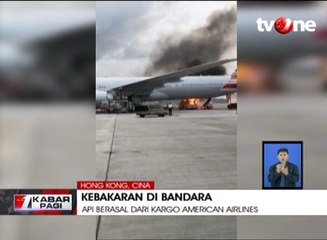 Kebakaran Kargo di Bandara Hongkong