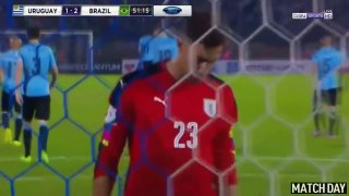 || Uruguay vs Brazil 1-4 - All Goals & Extended Highlights - World Cup Qualifying 23/03/2017 HD ||