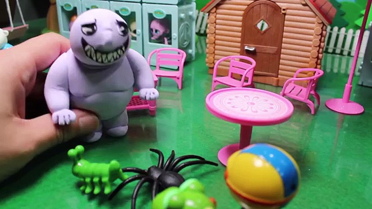 신비아파트 식신 객귀와 마고할망의 한판승부?! 고스트볼의 비밀 특집 #85 뽀로로 장난감 애니 젤리똥 토이 캐릭터 상황극 애니메이션 pororo toy animation