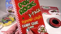 Holiday CANDY Bonanza! Double Bubble Gumballs! Candy CANE Pop Rocks! Squishy Minion POP! Coal! FUN