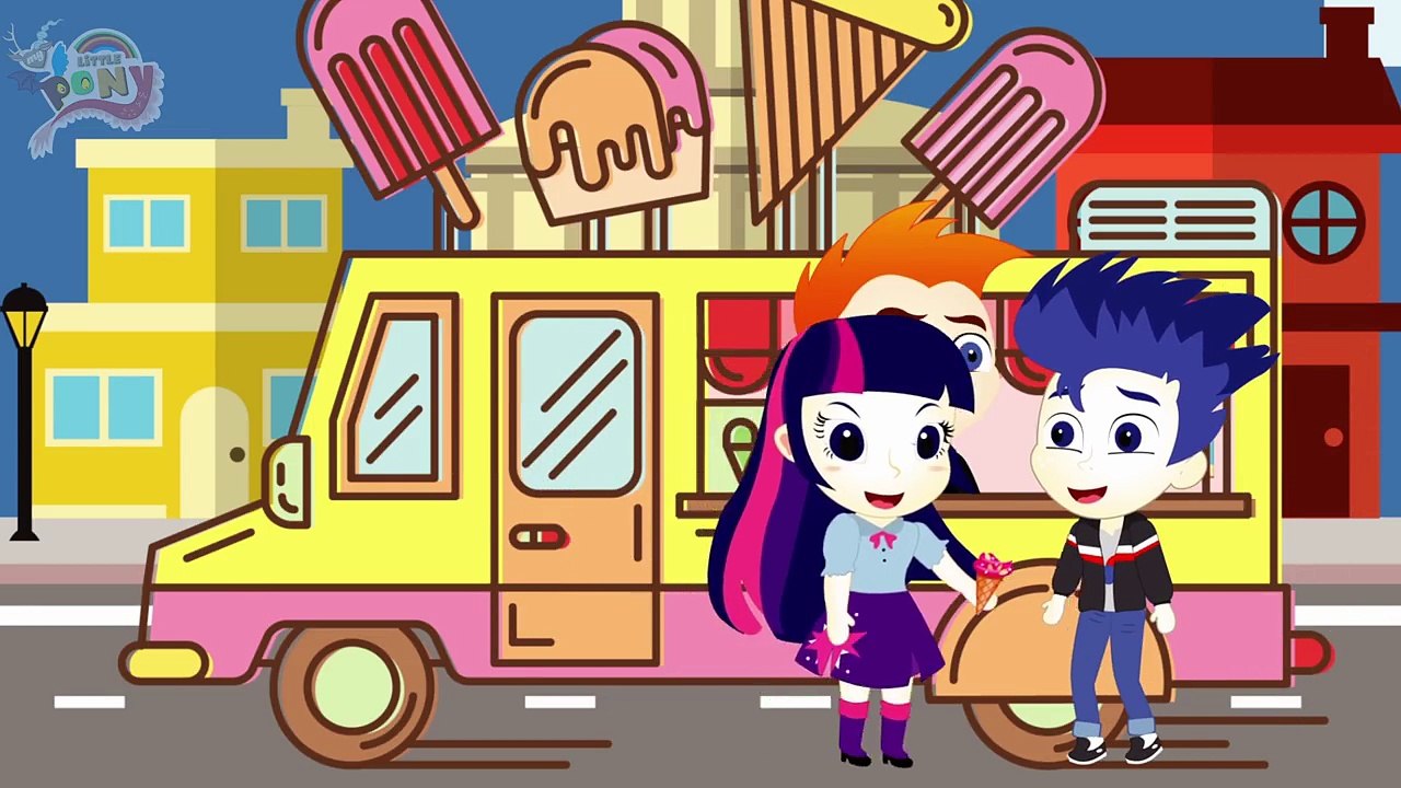 My Little Pony MLP Equestria Girls Eat more Fat and Transforms with Animation Love Story Real Life