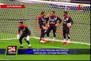 Selección Peruana reconoció el Estadio Nacional antes del choque con Colombia