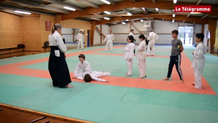 Guipavas. Cours d'aïkido pour les enfants