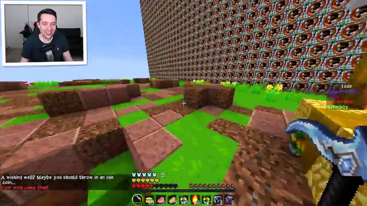 DER BESTE SCHOKORIEGEL IN MINECRAFT! | LUCKY BLOCK WALL