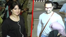 Aamir Khan & Zaira Wasim Leave For Delhi To Promote Secret Superstar