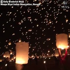 Thousands paid tribute to victims of the Las Vegas