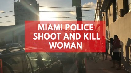 Miami police shoot and kill woman who ran over officer