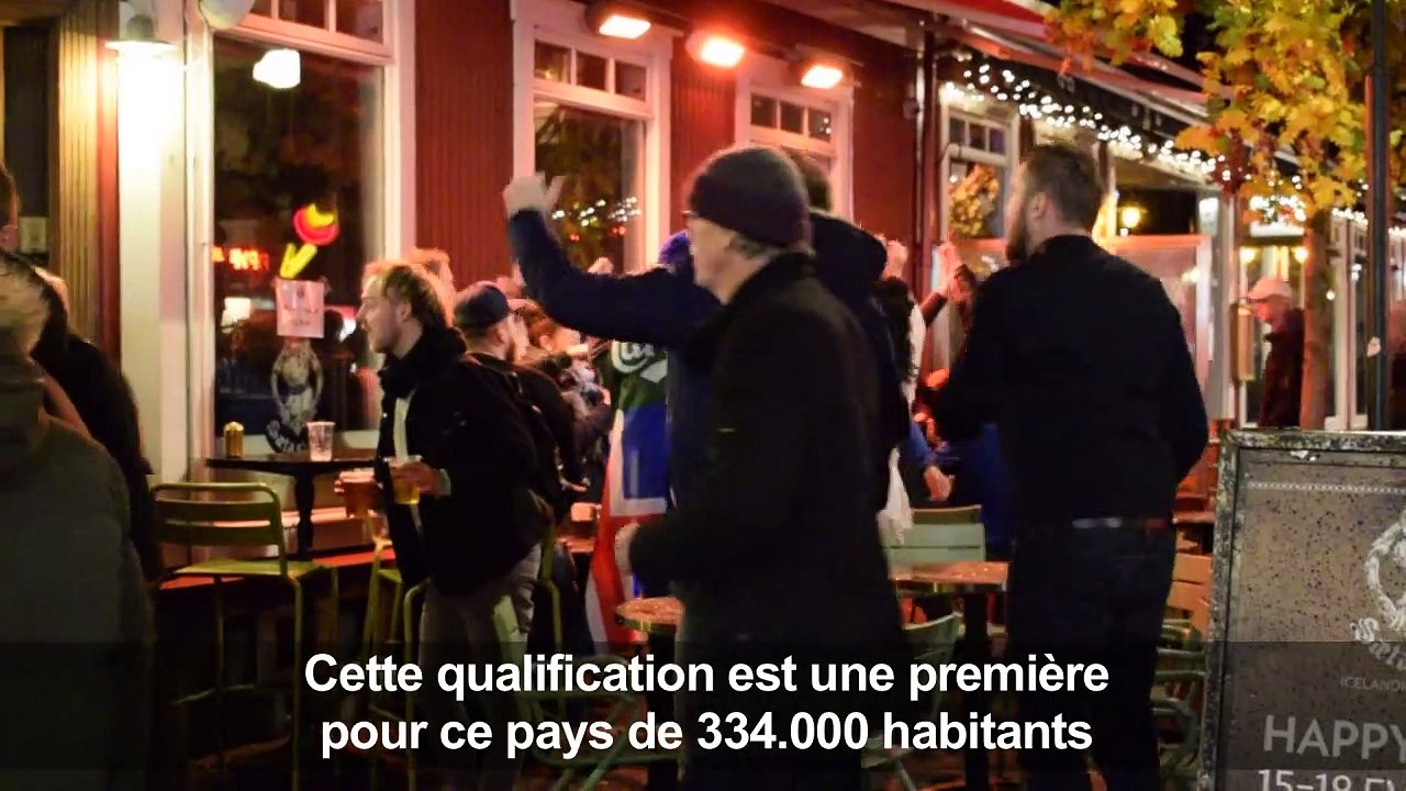Coupe du Monde: joie en Islande après la qualification