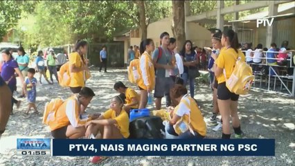 SPORTS BALITA: PTV4, nais maging partner ng PSC