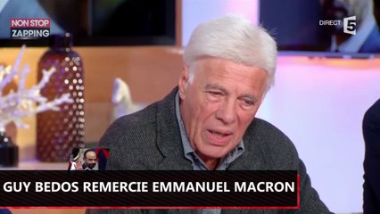 Emmanuel Macron : Guy Bedos le remercie d’avoir battu Marine Le Pen (Vidéo)