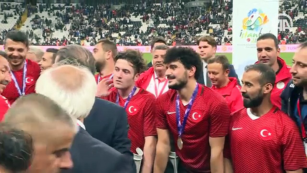 Türkiye Milli Ampute Futbol Takımı Avrupa şampiyonu oldu