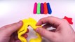 Learn Colors for Kids Children Toddlers with Play Doh Stars Rainbow