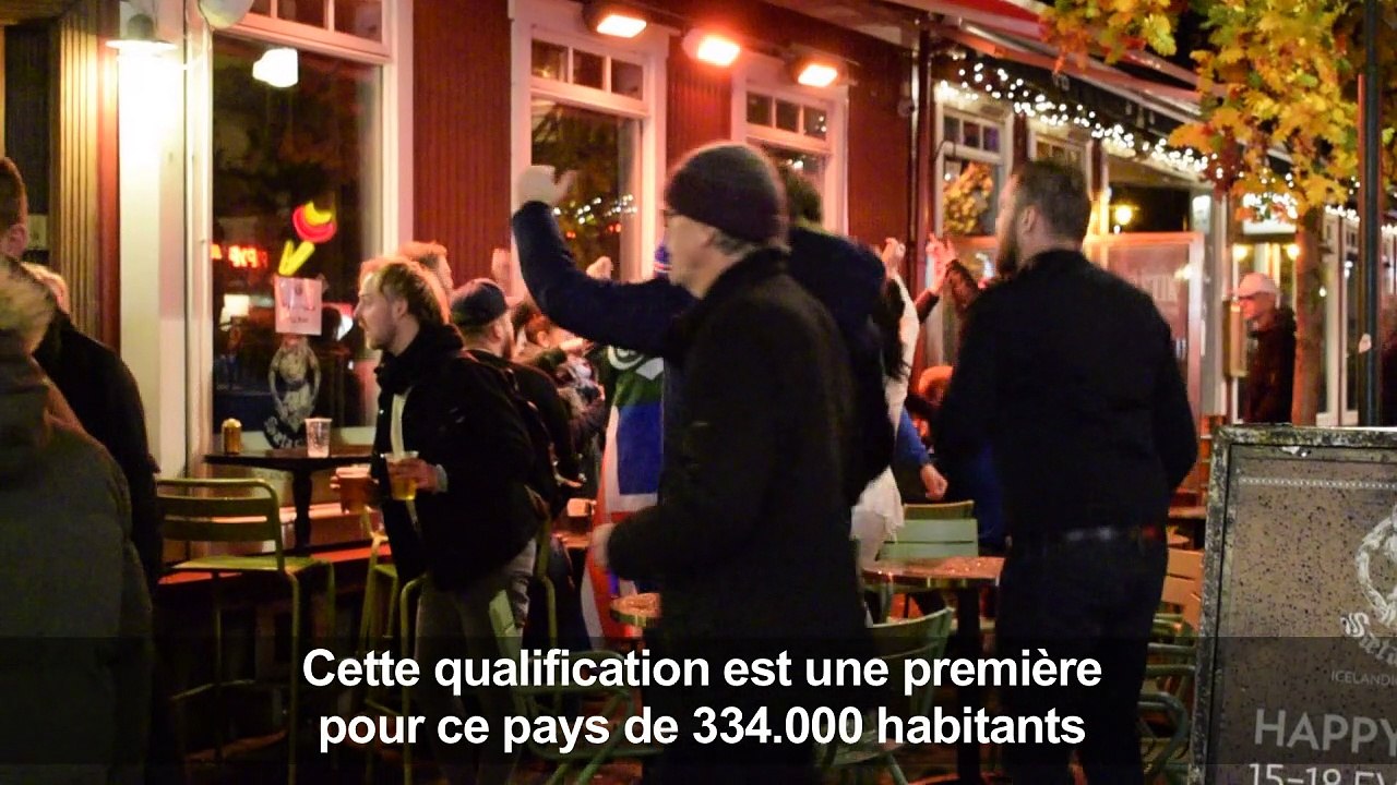 Coupe du Monde: joie en Islande après la qualification