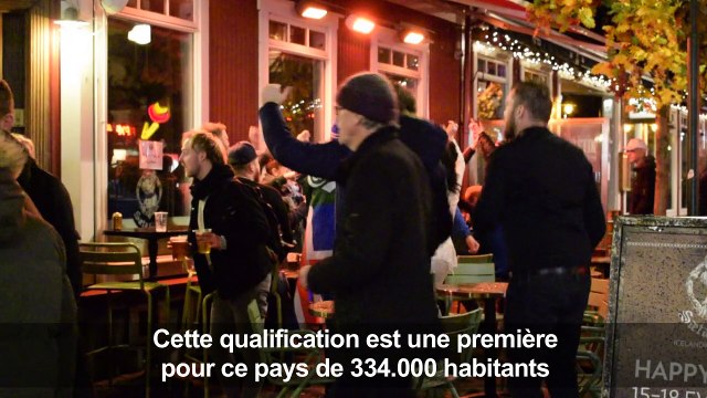 Coupe du Monde: joie en Islande après la qualification