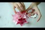 How to make an Origami Flower Ball - Wedding & Party Decorations - Kusudama - DIY Crafts Tutorials