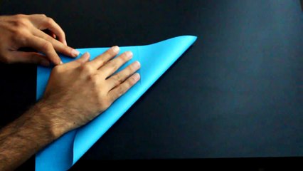 How to Make a F15 Origami Paper Plane: tutorial
