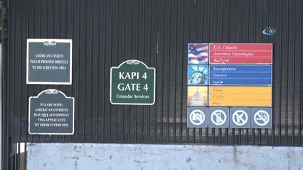 ABD Büyükelçiliği Önünde Sessiz Bekleyiş