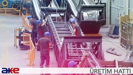 ASANSÖR FİRMALARI-AKE YÜRÜYEN MERDİVEN-ake-uretim-hatti