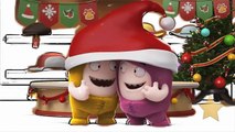 Oddbods Noel Boyama Kitabı Pogo Sigorta Kabarcıklar Newt Komik boyama Çocuk Toddlers