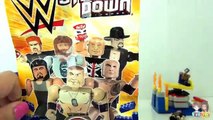 WWE (World Wrestling Entertainment) Play doh Toy Surprise Egg with John Cena, Randy Orton / TUYC