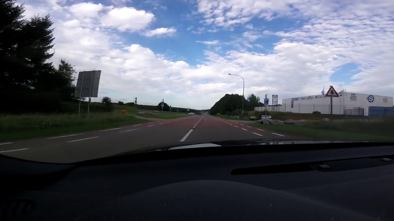 Crash d'une audi