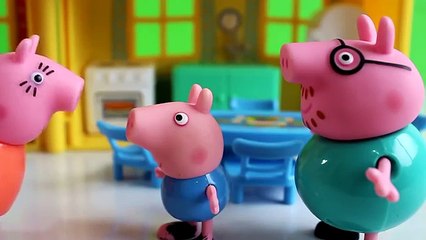 Pig George Toma injeção da Barbie no hospital - Novos Episodios da Familia Peppa em Portugues