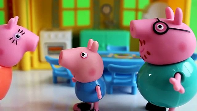 Pig George Toma injeção da Barbie no hospital - Novos Episodios da Familia Peppa em Portugues