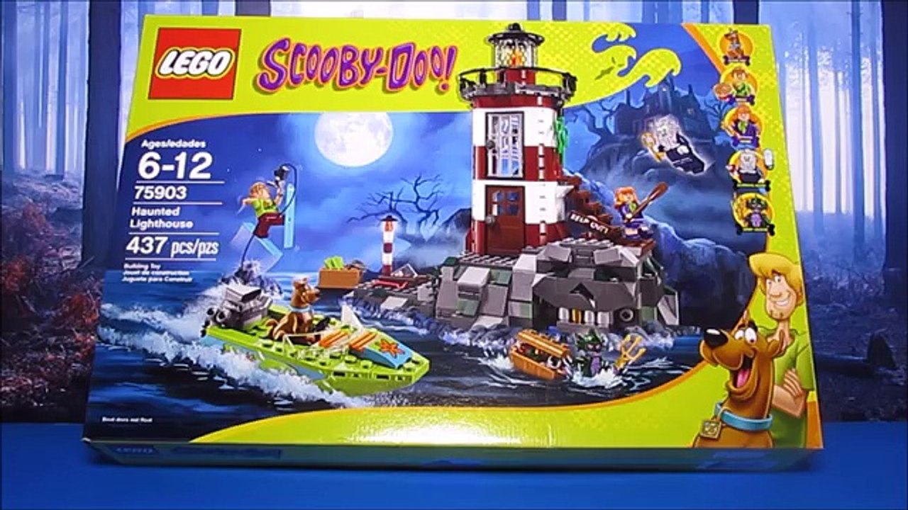 New Lego Scooby Doo Haunted Lighthouse 75903 Unboxing Parody Family Fun