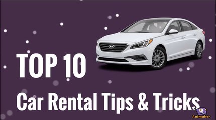 Car Hire Tips and Tricks