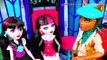 EVIL Clawd & Whisp Curse Draculauras Heart!? Valentine Dumps Gigi? Monster High Doll Series Ep14