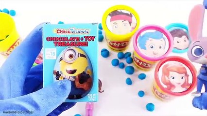 Disney Junior Geo Chuggington Gekko Dory Play-Doh Tubs Dippin Dots Learn Colors Episodes