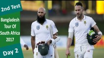 South Africa vs Bangladesh | 2nd Test | Day 2 | 07 Oct 17 | H Amla & Faf du Plessis Century | Highlights
