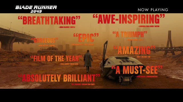 Blade Runner 2049 Blade Runner 2049 Official Trailer 2017- Now In Cinemas