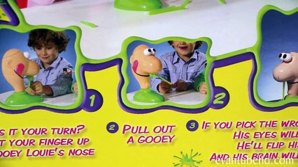 GOOEY LOUIE with EXTRA SLIME!!! Super Messy Louie Brains!