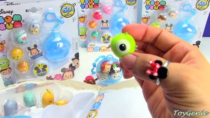 Disney Tsum Tsum Squishy Figure 5 Packs with Surprise