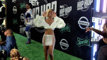 Brianna Perry 2017 BET Hip Hop Awards Green Carpet