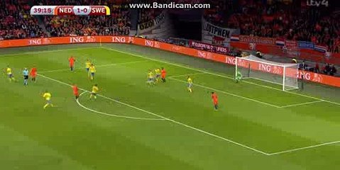 Arjen Robben Goal HD - Netherlands 2-0 Sweden - 10.10.2017
