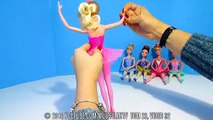 Куклы: БАРБИ Видео для девочек. Танцы и Гимнастика для Барби Гимнастка