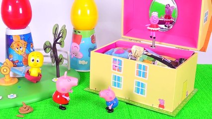 Peppa Pig Surpresas na Caixa de Música! Em Português