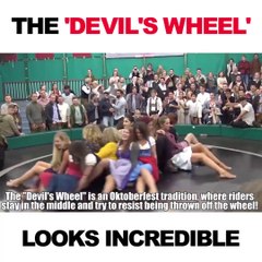 Vous voulez essayer la roue du diable... attraction incroyable