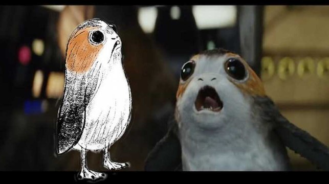 Star Wars VIII a trouvé sa mascotte avec les Porgs