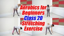 Aerobics for beginners - Class 20 | Aerobic Dance - Stretching | Boldsky