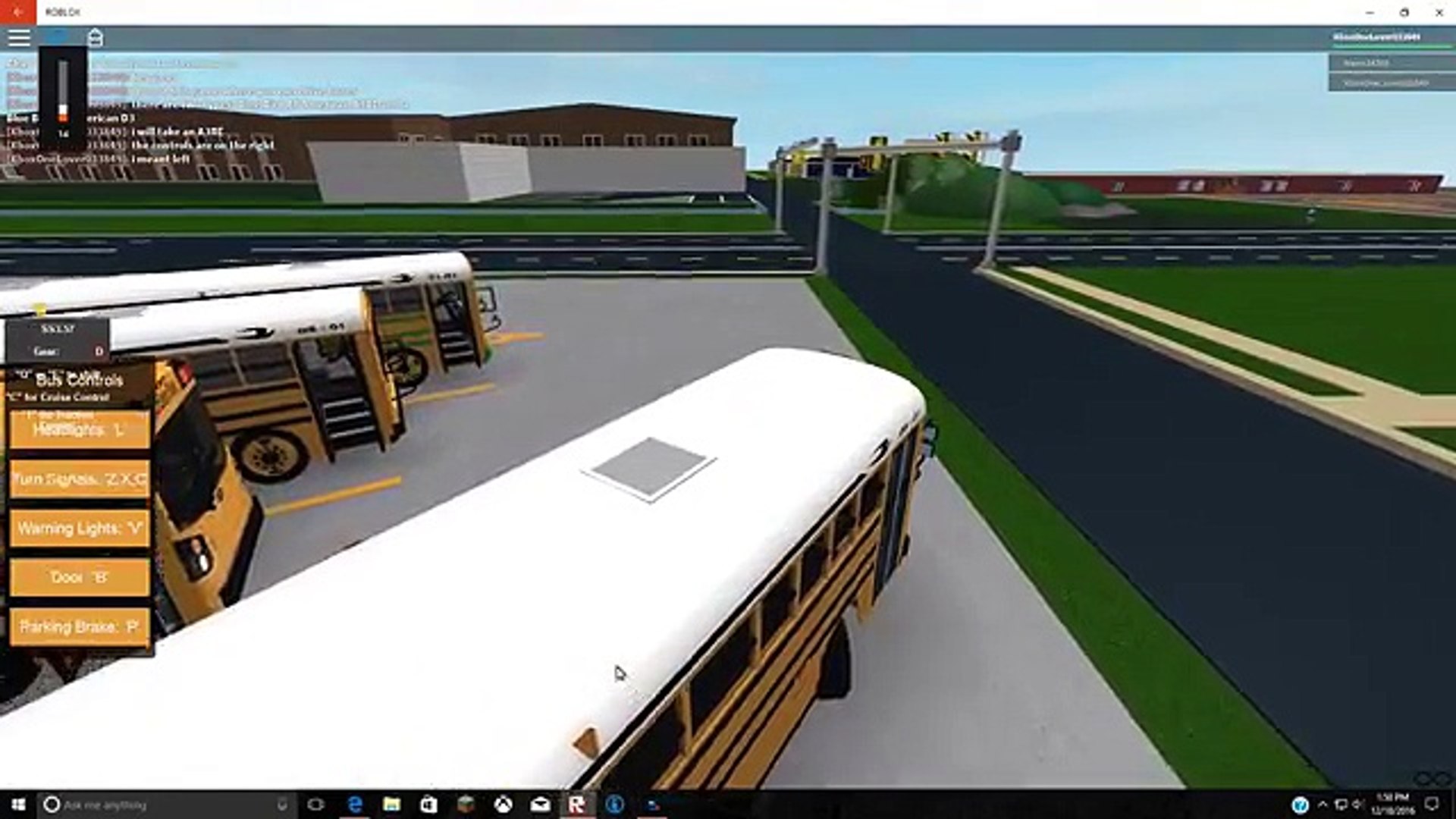Roblox 1 Charlotte Public Schools Driving A Bus Video Dailymotion - school bus roblox games