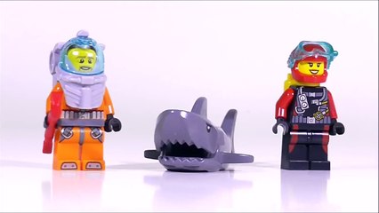 Lego City 60096 Deep Sea Operation Base / Tiefsee Station - Lego Speed Build Review