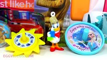 Just Like Home Microwave Playset Surprise Eggs w/ Toys Frozen Disney Cars Mickey Mouse Finding Dory