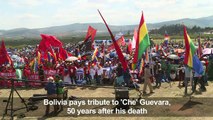 Bolivia commemorates 'Che' Guevara, 50 years after his death