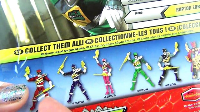 Nickelodeon POWER RANGERS Dino Charge, Purple Super Playdoh Toy Surprise, Learn Colors / TUYC