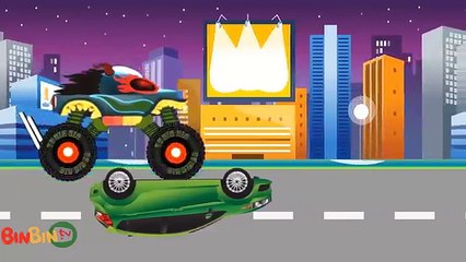 Big Trucks | Auto Transport Truck | Learn Street Vehicles For Kids